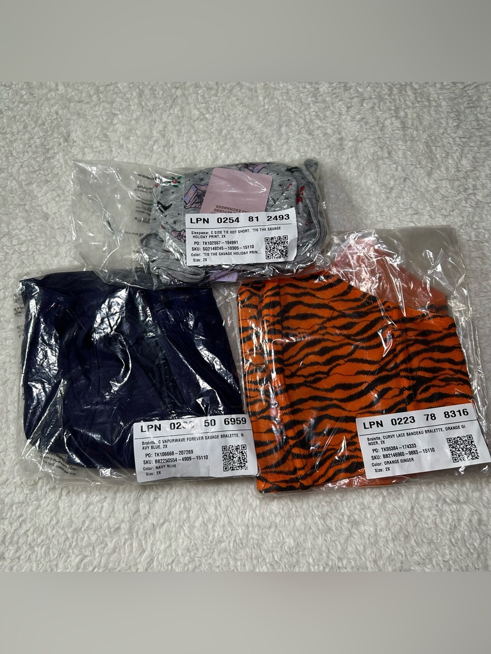 Savage X Fenty 2X Bundle NEW